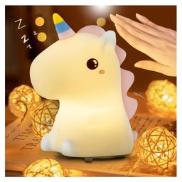 ARCADE TOYS Rainbow Unicorn - Colour Changing LED Night Light with 30/60 Minute Timer - 7 Colours - Tap to Use - Rechargeable 12-Hour Battery or USB Powered - for Babies, Toddlers & Children Colour May Vary-21