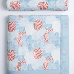 Cocoon Care Bamboo Cotton Muslin Blanket Swaddle Set for New Born Baby - Multi Color-picture-31