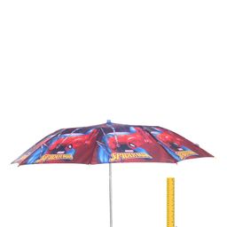 john's umbrellas John's Umbrella  Spiderman Print 2 Fold Straight Umbrella with  Whistle - Multicolor image 3