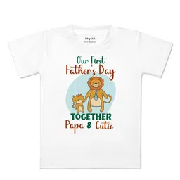 Arvesa Kids Typography Printed Applique T-shirt-picture-39