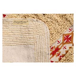 Saral Home Soft Cotton & Canvas Printed Multi Purpose Runner - Beige image 4
