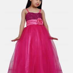 Wow Princess Net A-Line Maxi Dress-image-81