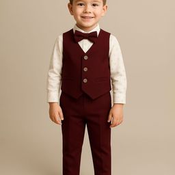 TOGEPI Infants Boys Single-Breasted Four-Piece Suit-picture-17