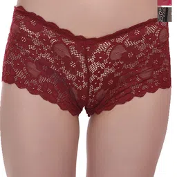 Fleurt Pack Of 3 Assorted Lace Boy Shorts Briefs - HOBFPT3-OS-22-image-37