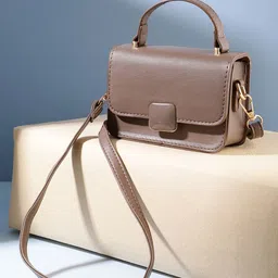 French Connection Structured Satchel Bag-12