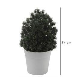 FOLIYAJ Green Artificial Pine Tree With Pot image 3