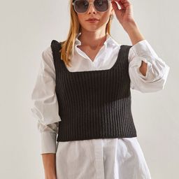 BIANCO LUCCI Women Self Design Shirt Collar Top-image-70