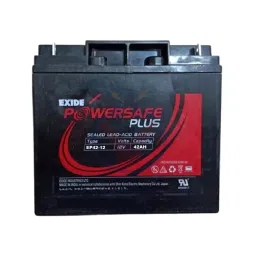 Exide Powersafe Plus 12 V 42 Ah SMF, VRLA Battery Black, EP42-12-picture-12
