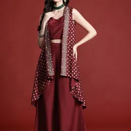 Anouk Ethnic Embellished Co-Ord Set-image-45