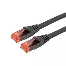 L-COM ENET CORD, CAT6A, RJ45 PLUG-PLUG, 40 , TRD624AUF-BLK-40F-image-59