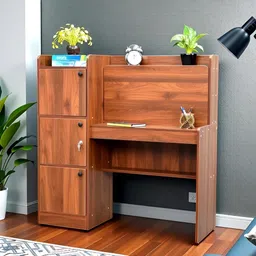 Royaloak Brown Engineered Wooden Study Table-57