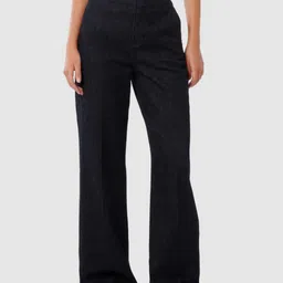 Forever New Women Wide Leg High-Rise Stretchable Jeans-image-22