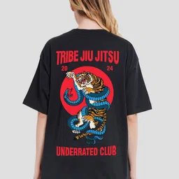 Underrated Club Women Typography Printed Hooded Drop-Shoulder Sleeves Bio Finish T-shirt-picture-11