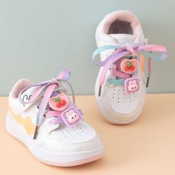Babyoye Lace Up Casual Shoes - Pink-image-90