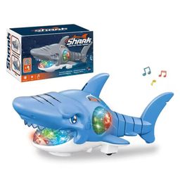 YAMAMA Electronic Shark Toys With Lights And Soothing Music Movable Animal Toy for Outdoor Musical Toys For Kids - (Pack of 1 - Color May Vary)-10