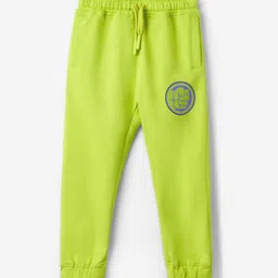 The Souled Store Hulk: Time To Smash Boys Mid-Rise Pure Cotton Joggers-image-43