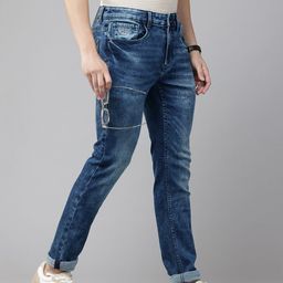 U.S. Polo Assn. Denim Co. Men Brandon Light Fade Stretchable Slim Tapered Fit Jeans-picture-29