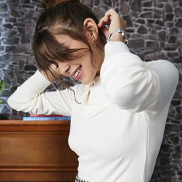 MANGO Women White Solid Pullover-image-117