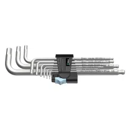 WERA HEXAGON KEYSET,BALLPOINT,S/S,9PC, 3950/9 PKL 9TLG.-41