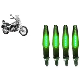 Cartronics Pen Type Green LED Indicator for Bajaj Avenger Cruise 220 (Pack of 4 Pcs)-32