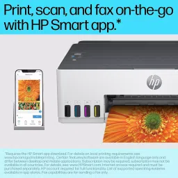 HP Smart Tank 210 Single Function WiFi Colour Printer image 2