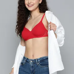 Mast & Harbour Lightly Padded T-shirt Bra-image-13