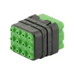 SOURIAU-SUNBANK / EATON RECTANGULAR MODULE, PLUG, 12POS, 3ROW, 8MQ2M1220AN-picture-11