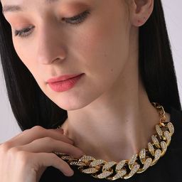 SOHI Gold-Plated Necklace-picture-5