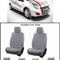 Oscar Maruti Suzuki A-Star Car Seat Cover Grey AUT-SN-4210-picture-0