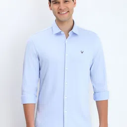 Allen Solly Men Spread Collar Solid Cotton Casual Shirt-picture-29