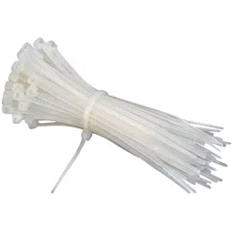 Sibass Electric Cable Tie with CE Mark White Nylon Size 250 mm x 3.6 mm, SE-250 (Pack of 200 Pkt)-image-46