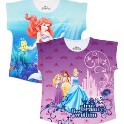 Disney by Wear Your Mind Girls Pack of 2 Tops-29