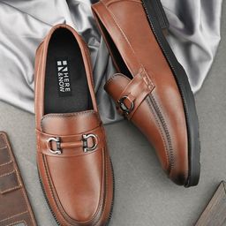 HERE&NOW Men Formal Loafers-image-49