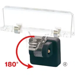 AS ONE Magnet Clip Type Black Width Made Of Resin, 61-203-6-4 (Pack of 2)-14