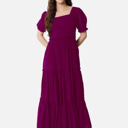 Krunal Raiyani Women Fit & Flare Maxi Dress-picture-30