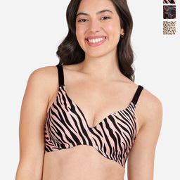 shyaway Floral Bra Medium Coverage Underwired Lightly Padded-38