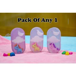 THE LITTLE LOOKERS Handmade Unicorn Themed Organic Soap - 100 gm-image-50