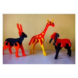 Fingo BRAIN 3D Create Own Jungle Safari - 6 Pieces-18