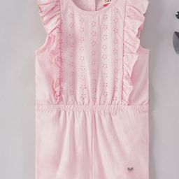 Ed-a-Mamma Sustainable Sleeveless Jumpsuit Solid Colour - Pink-picture-24