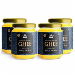 Mr Milk A2 Desi Cow Bilona ghee Pack of  4 500ml-image-27