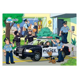 FunBlast Police Team Jigsaw Puzzle for Kids  Set of 1- 24 Pcs Puzzle-picture-44