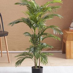 Arick Decor Artificial Areca Palm Plant With Pot-23