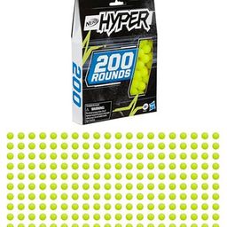 Nerf Hyper 200 Round Refill With Pack of 200 Official Nerf Hyper Rounds - Neon Green image 3