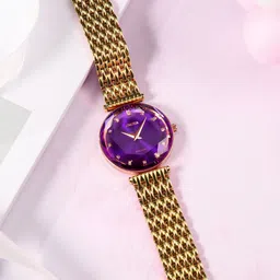 JOWISSA Unisex Embellished Dial & Stainless Steel Bracelet Style Straps Analogue Watch J5.843.M-image-19