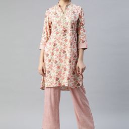 Nayam By Lakshita Women Embroidered Gotta Patti Co-Ords-picture-15