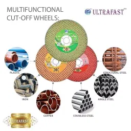 ULTRAFAST 4 inch Wheel for Angle Grinder, UF-CW-107MM (Pack of 100 Pcs) image 5