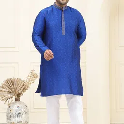 SOJANYA PLUS Men Regular Kurta with Pyjamas-8