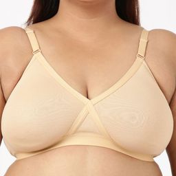 BLOSSOM Plus Size Double Layered Full Coverage Non Padded Everyday Bra image 5
