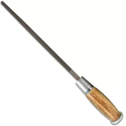 AMB 12 inch (304.8 mm) Cut Round File Tool With Wooden Handle, AZWRF12_1 image 2