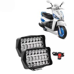 Cartronics 21 LED Fog Light With On/Off Switch for Mahindra Gusto Black(Set of 2 Pcs)-29